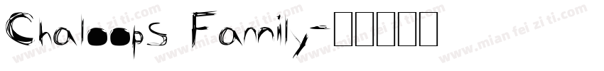 Chaloops Family字体转换